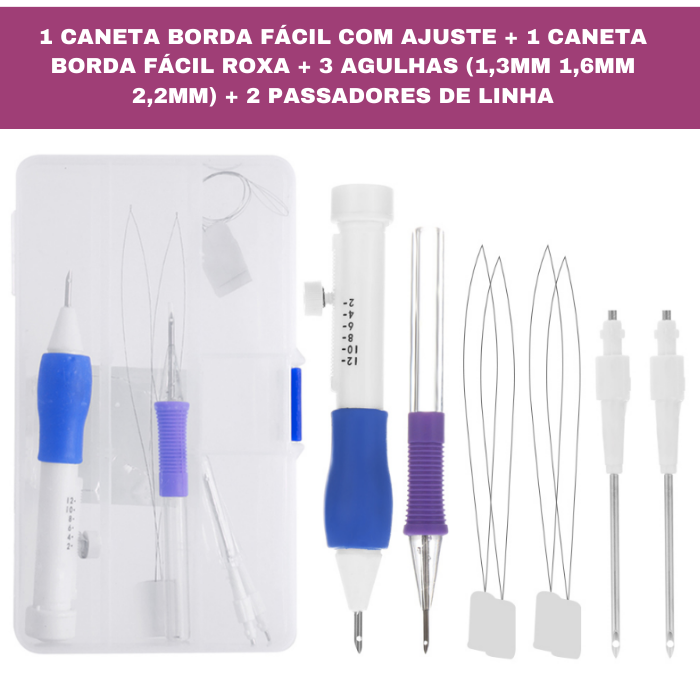 Caneta Borda Fácil® + Brinde