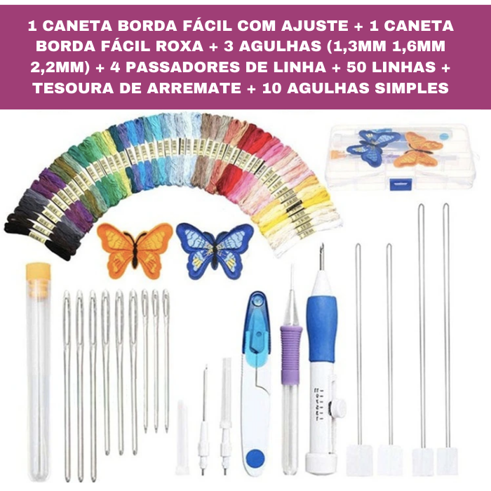 Caneta Borda Fácil® + Brinde