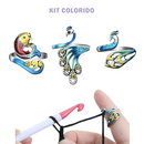 Anéis Crochelet - Kit com 3 und