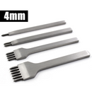 Furador de couro - 4 peças