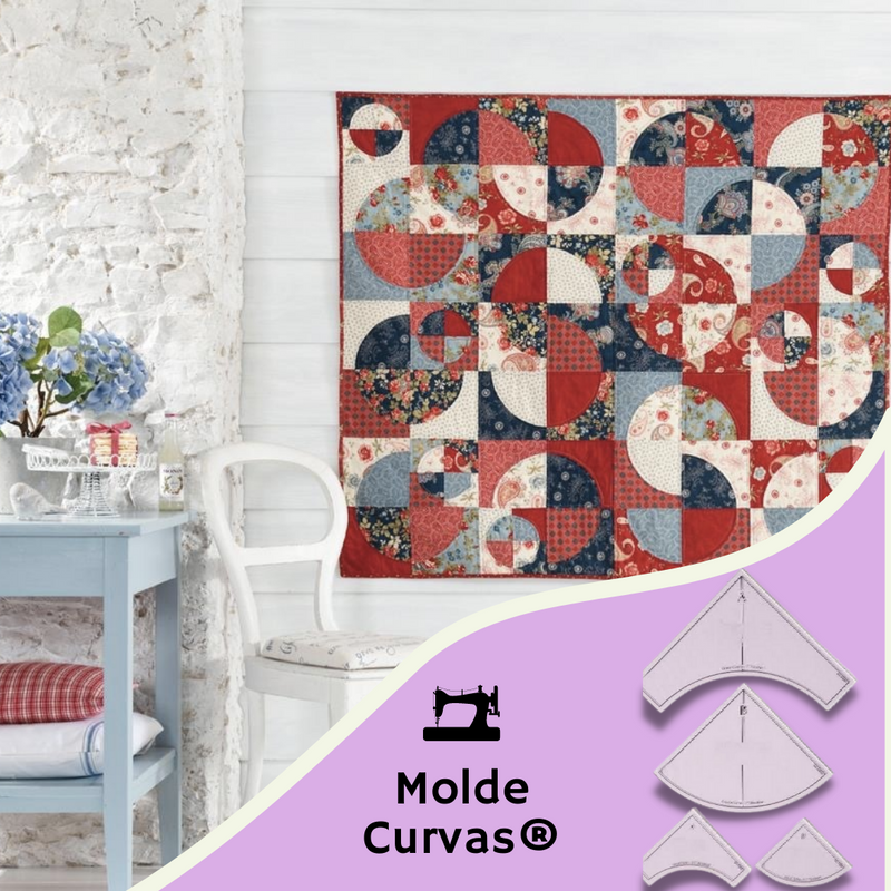 Molde Curvas® - 2 templates