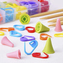 Kit travamento para tricô - 204 peças