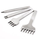 Furador de couro - 4 peças