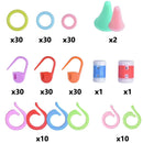 Kit travamento para tricô - 204 peças