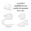 Kit Alfaiate - Gabarito + Réguas francesas