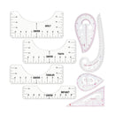 Kit Alfaiate - Gabarito + Réguas francesas